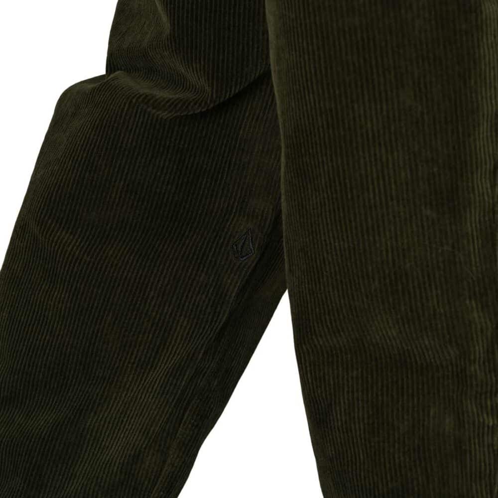 Volcom Modown Relaxed Tapered Corduroy Pants - Green