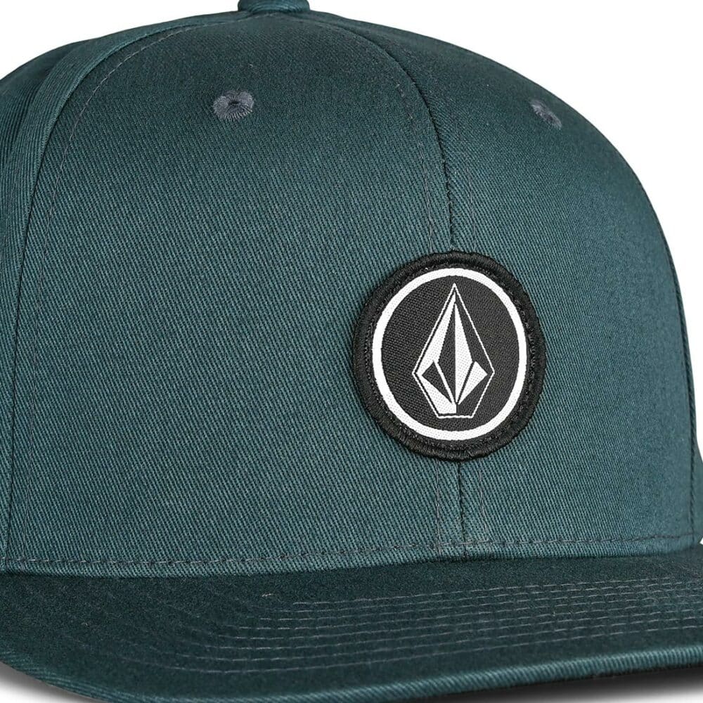Volcom Quarter Twill Snapback Cap - Service Blue