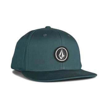 Volcom Quarter Twill Snapback Cap - Service Blue
