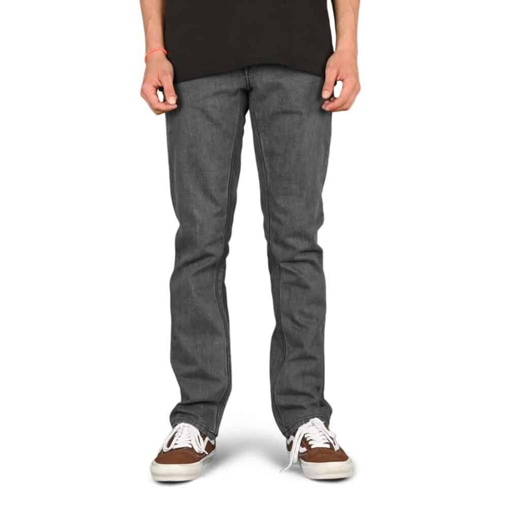 Volcom Vorta Slim Straight Jeans - Easy Enzyme Grey