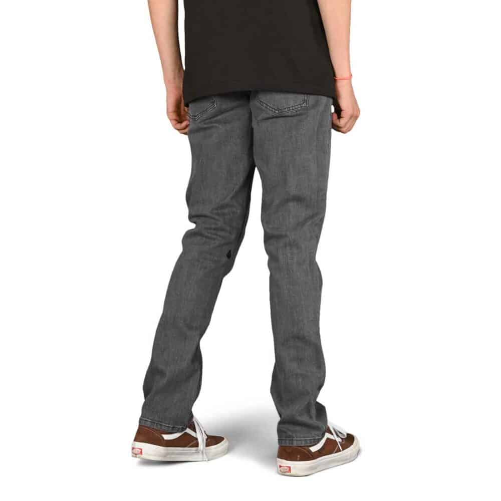 Volcom Vorta Slim Straight Jeans - Easy Enzyme Grey