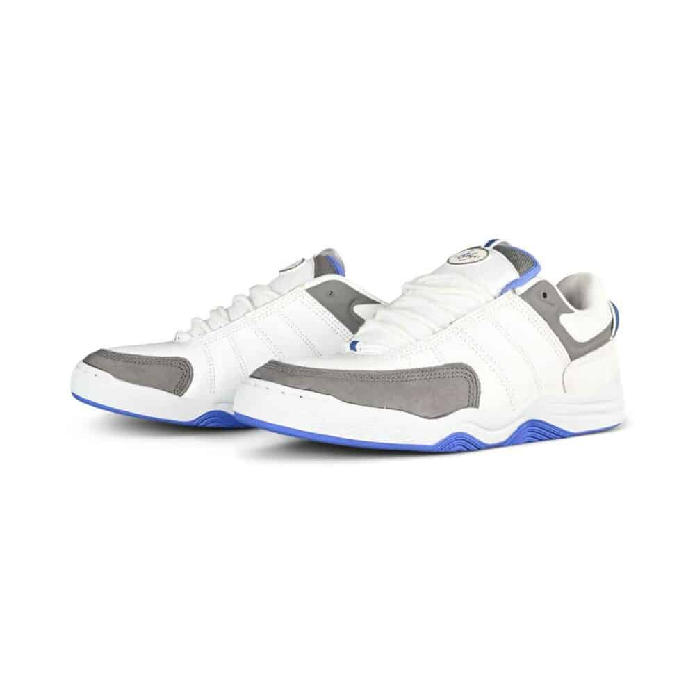 eS Tom Asta Evant Skate Shoes - White/Grey/Blue