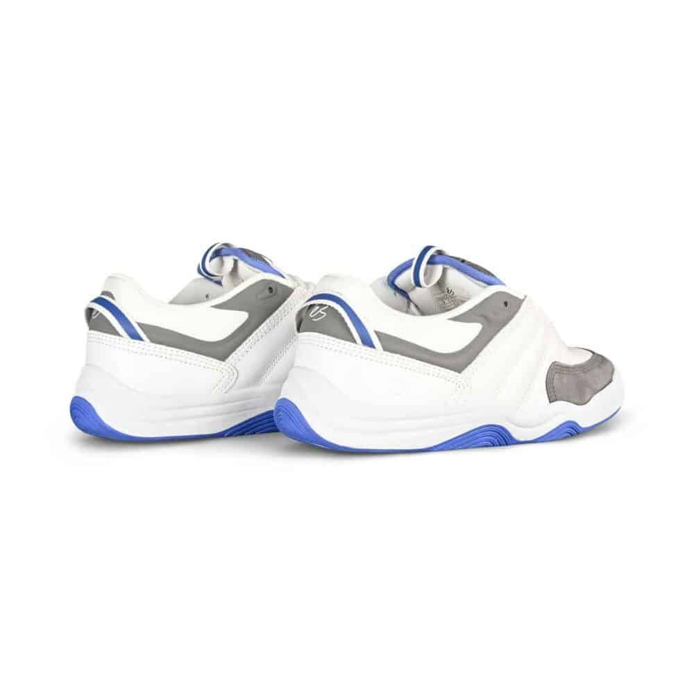 eS Tom Asta Evant Skate Shoes - White/Grey/Blue