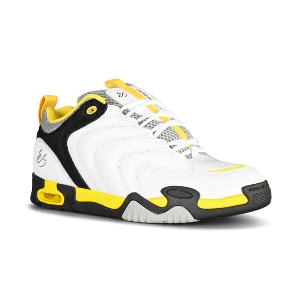 eS Tribo x Vireo x Chomp On Kicks Skate Shoes - White/Black/Yellow