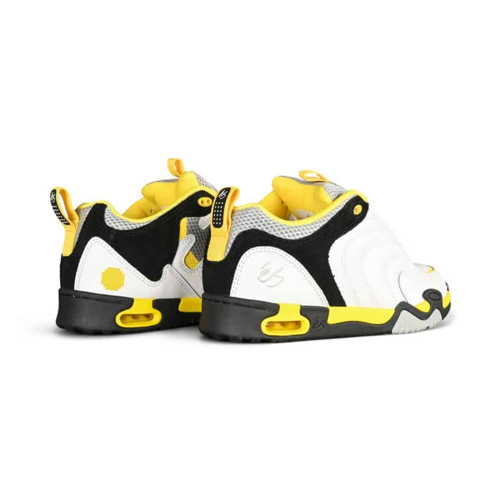 eS Tribo x Vireo x Chomp On Kicks Skate Shoes - White/Black/Yellow