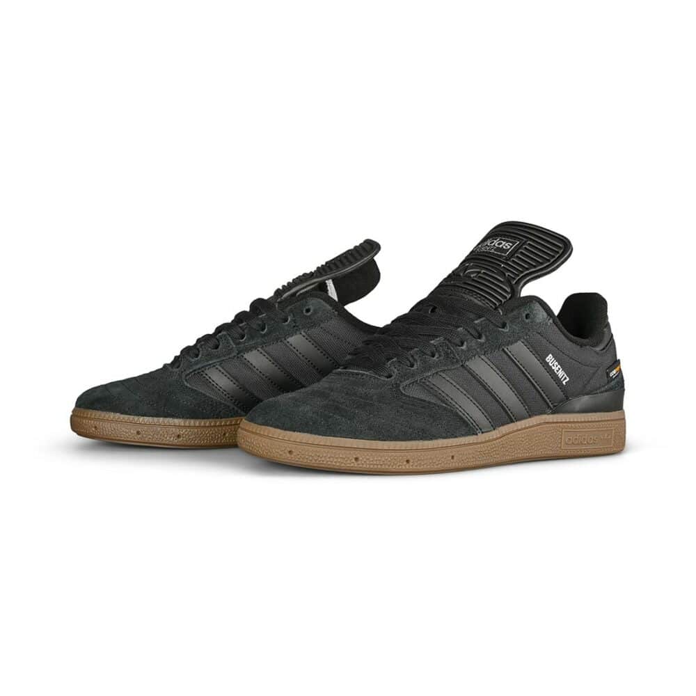 Adidas Busenitz Skate Shoes - Core Black/Core Black/Gum