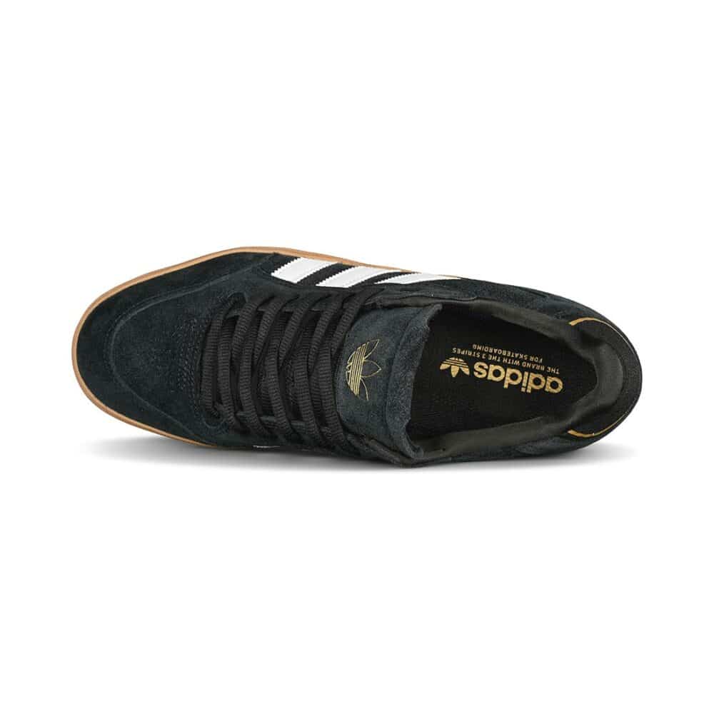 Adidas Tyshawn Low Skate Shoes - Core Black/White/Gum