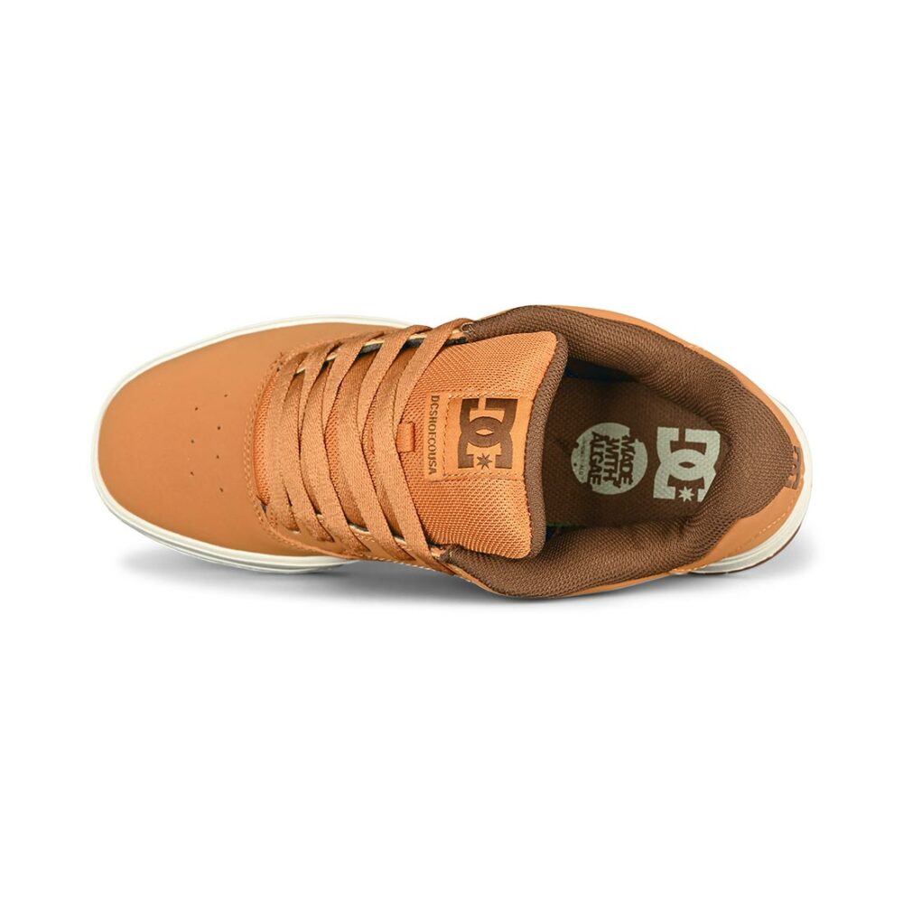 DC Central Skate Shoes - Wheat/Dark Chocolate