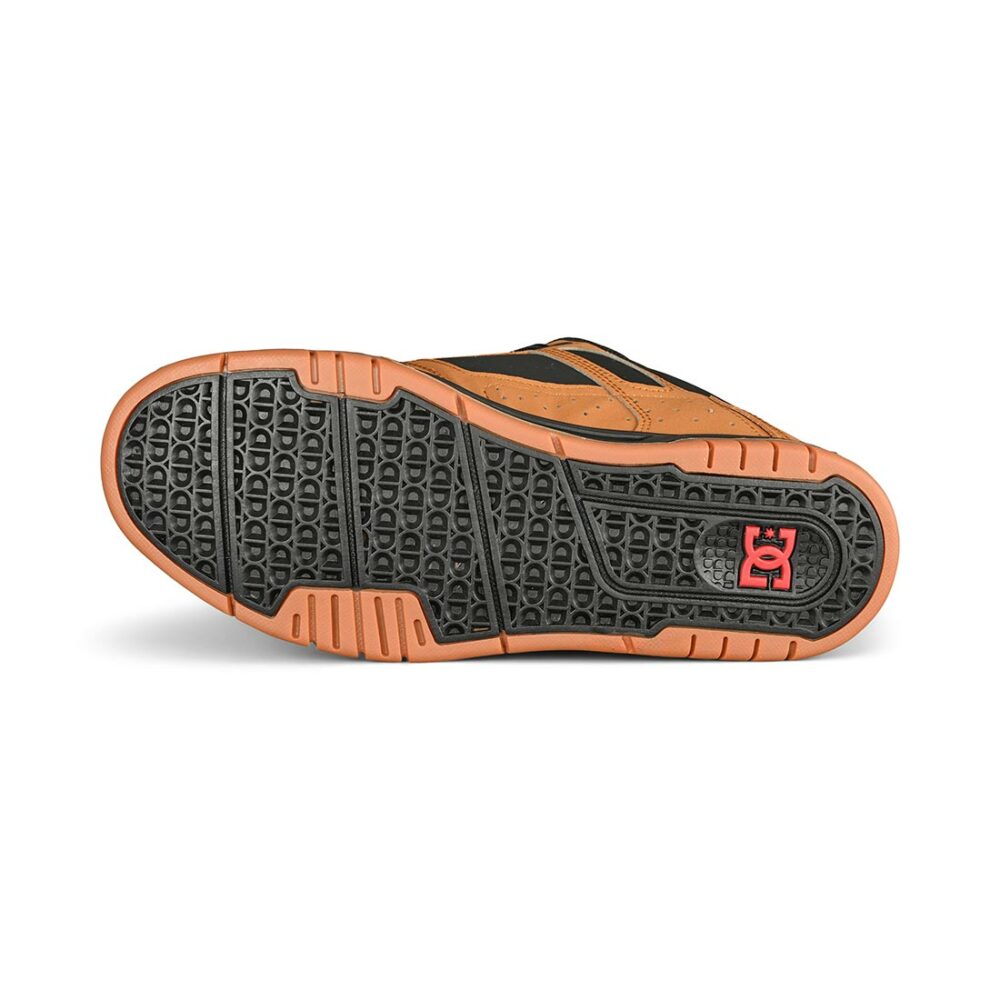 DC Stag Skate Shoes - Black/Wheat