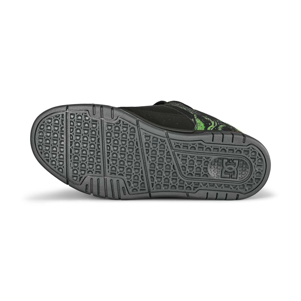 DC x Slayer Stag Skate Shoes - Black/Green/Black