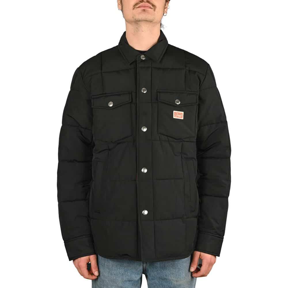 Deus Ex Machina Maxwell Padded Overshirt - Black