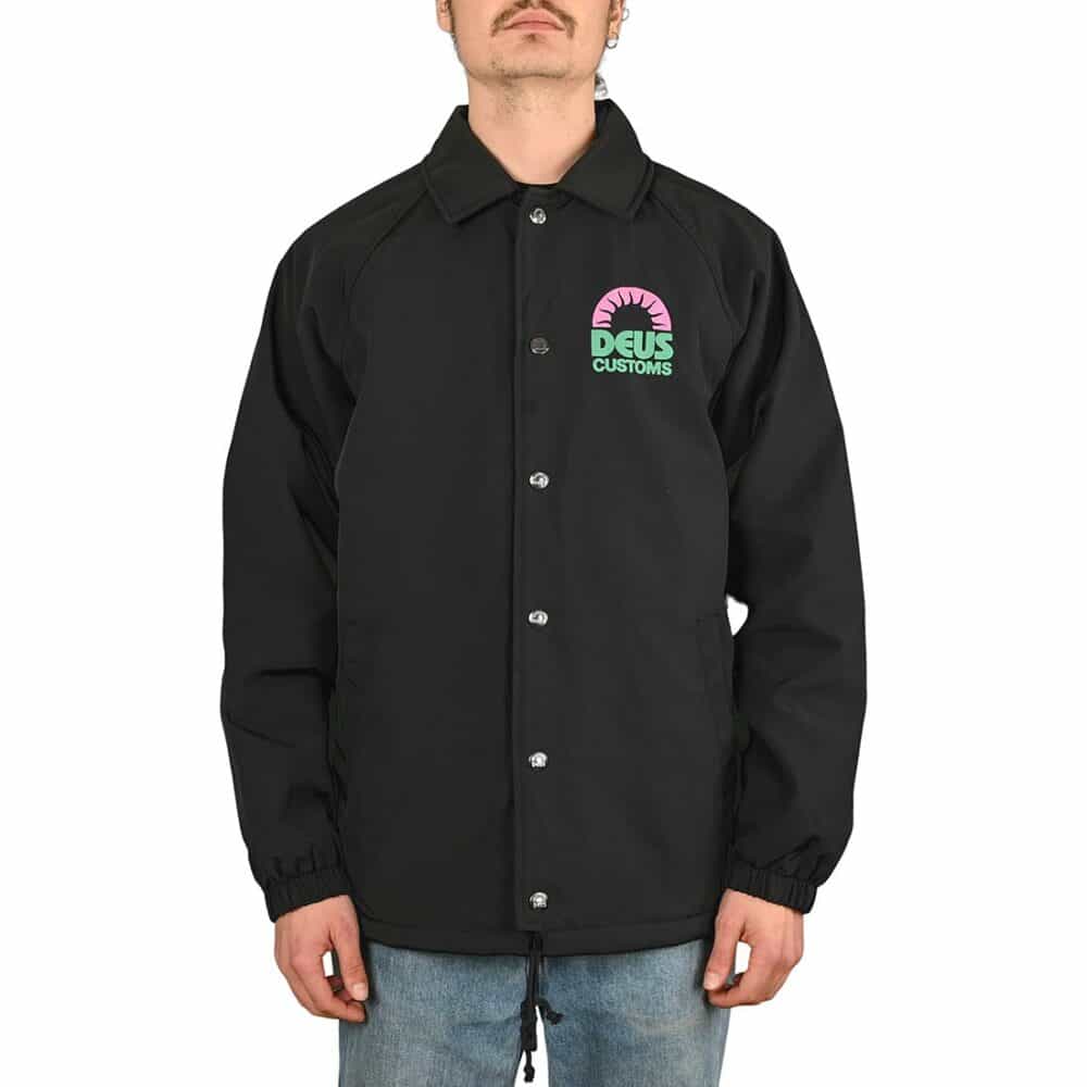 Deus Ex Machina Melodies Coach Jacket - Anthracite