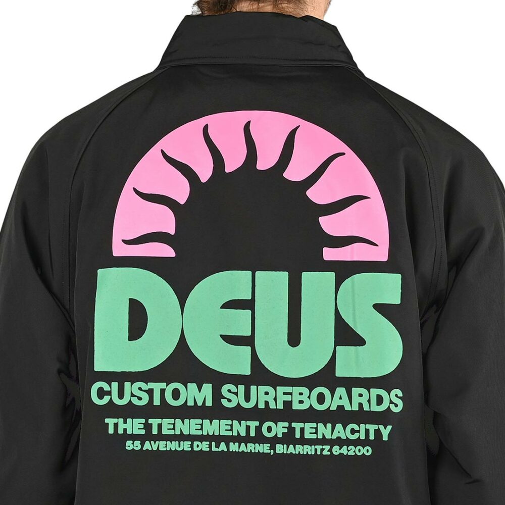 Deus Ex Machina Melodies Coach Jacket - Anthracite