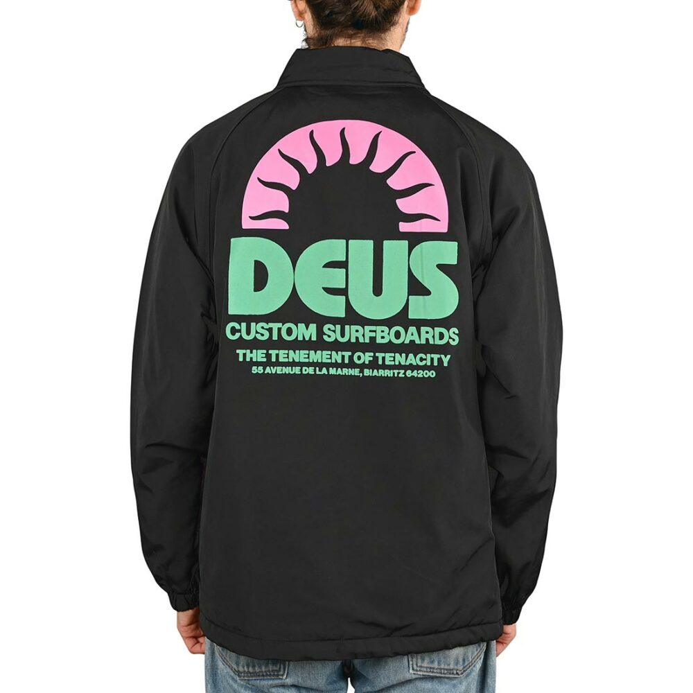 Deus Ex Machina Melodies Coach Jacket - Anthracite