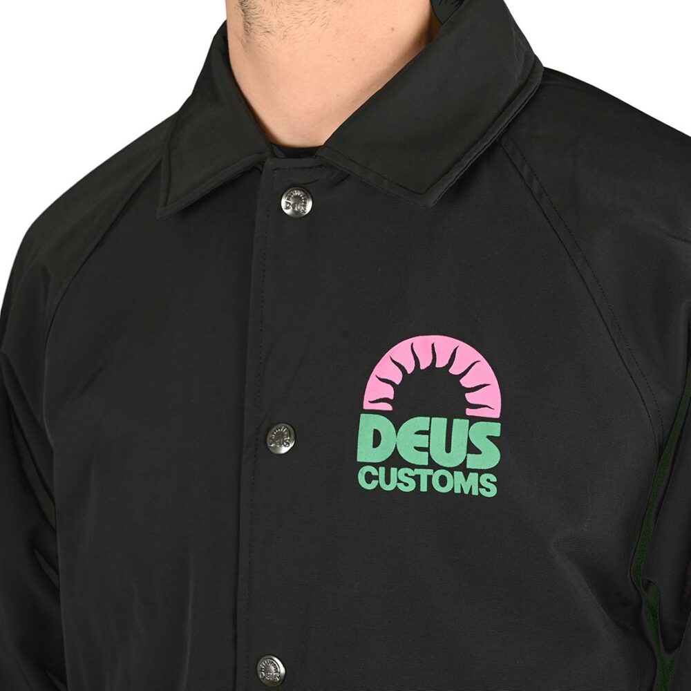 Deus Ex Machina Melodies Coach Jacket - Anthracite