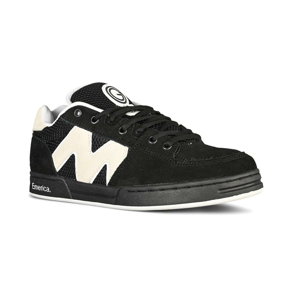 Emerica OG-1 Skate Shoes - Black/White