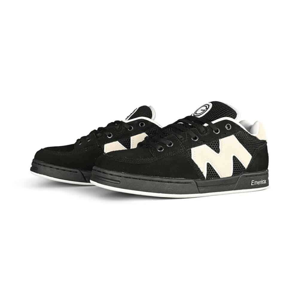 Emerica OG-1 Skate Shoes - Black/White