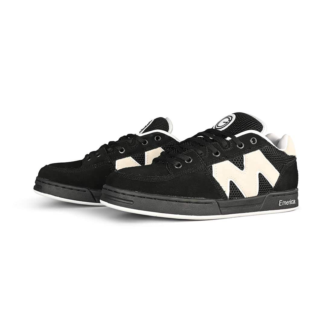 Emerica OG 1 Skate Shoes Black White Supereight