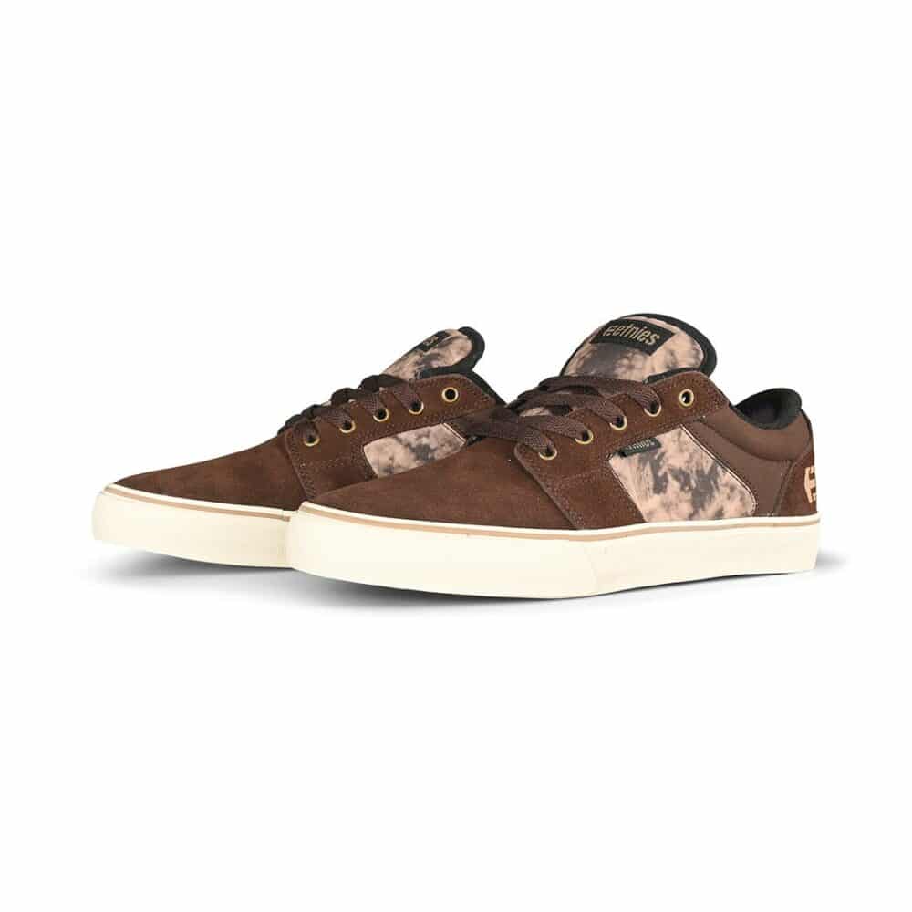 Etnies Barge LS Skate Shoes - Brown/Tan/Black