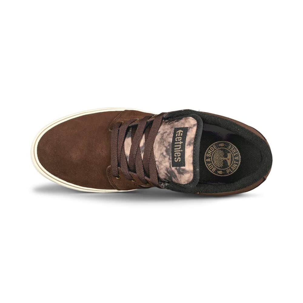 Etnies Barge LS Skate Shoes - Brown/Tan/Black