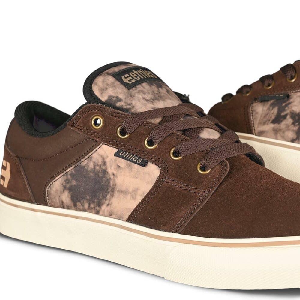 Etnies Barge LS Skate Shoes - Brown/Tan/Black