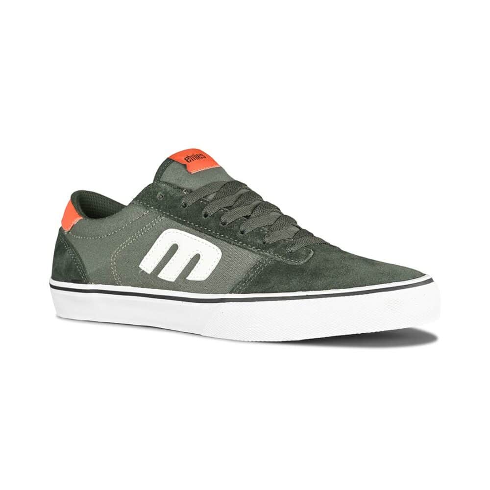 Etnies Calli-Vulc Skate Shoes - Green/Orange