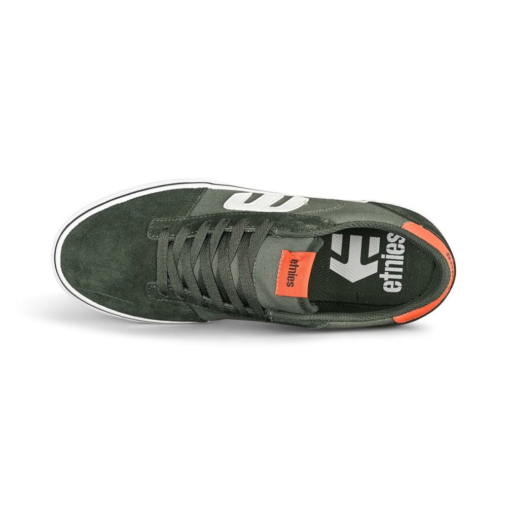 Etnies Calli-Vulc Skate Shoes - Green/Orange