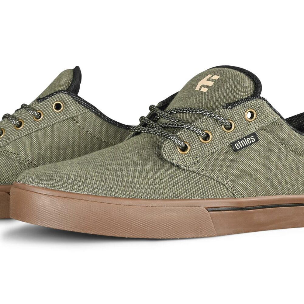 Etnies Jameson Preserve Skate Shoes - Olive/Black/Gum