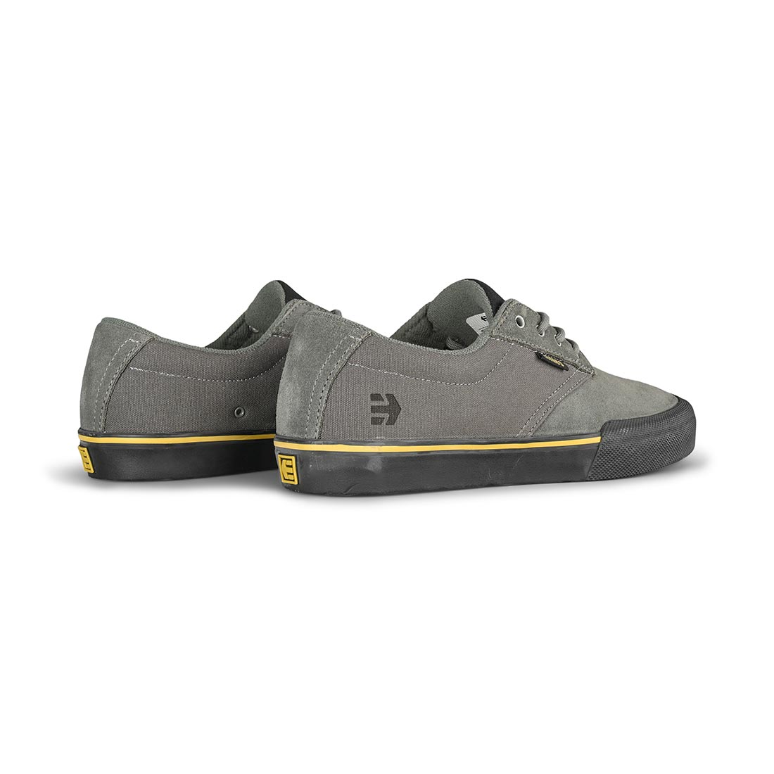 Etnies Jameson Vulc Skate Shoes Grey Black Gold Supereight
