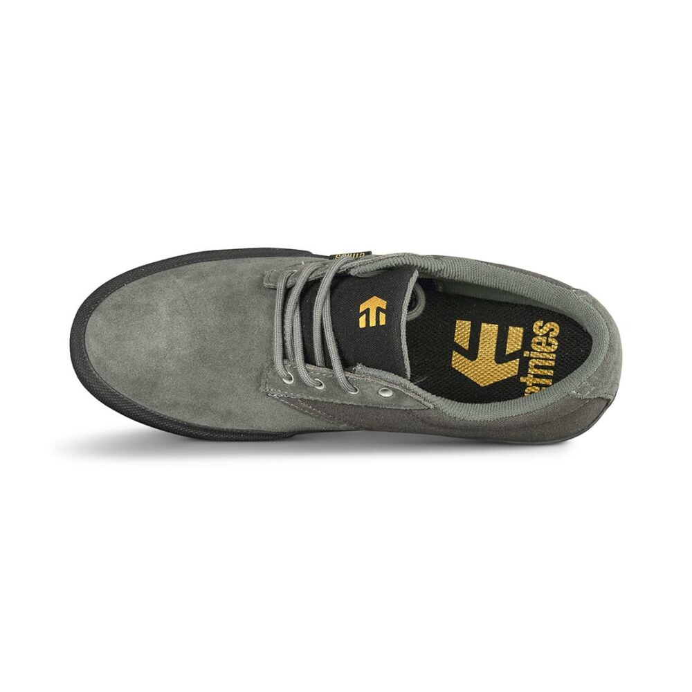 Etnies Jameson Vulc Skate Shoes - Grey/Black/Gold