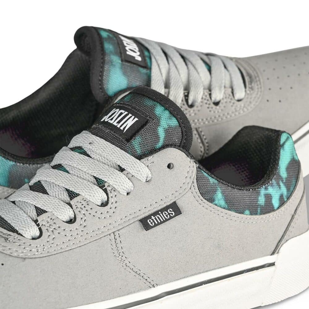 Etnies Joslin Vulc Skate Shoes - Grey/Black/White