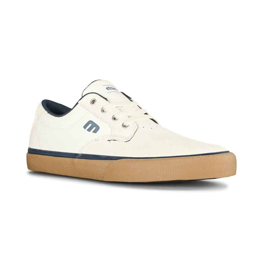 Etnies Singleton Vulc XLT Skate Shoes - White/Navy/Gum