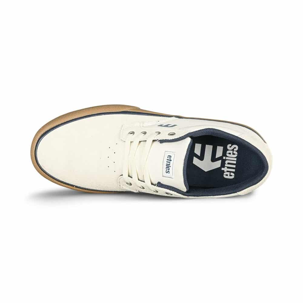 Etnies Singleton Vulc XLT Skate Shoes - White/Navy/Gum