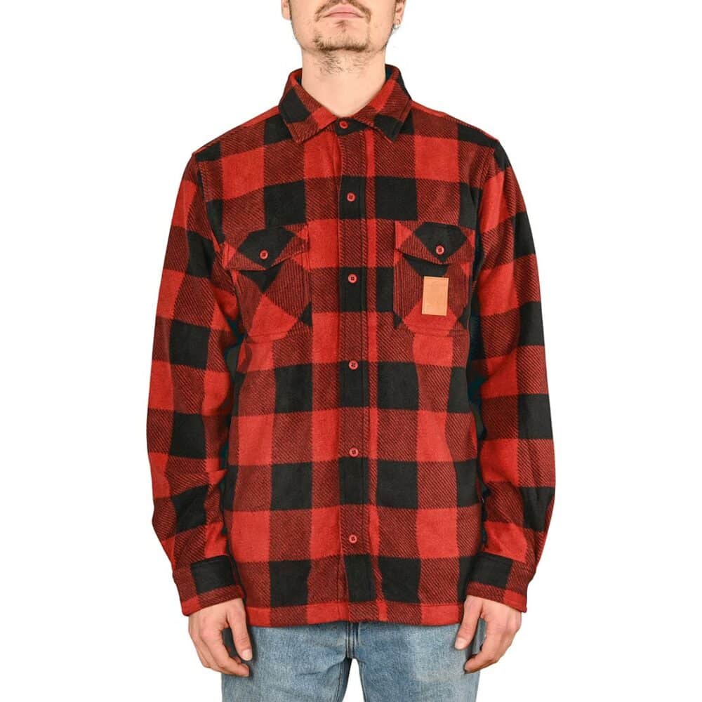 Etnies Woodsman Fleece L/S Shirt - Rust