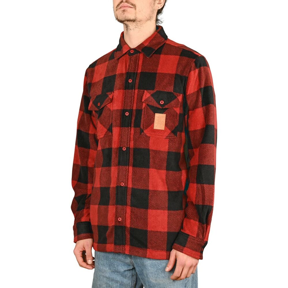 Etnies Woodsman Fleece L/S Shirt - Rust