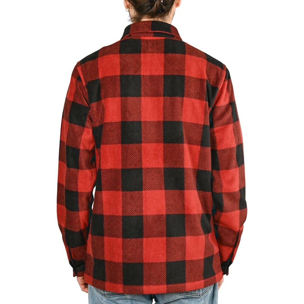 Etnies Woodsman Fleece L/S Shirt - Rust