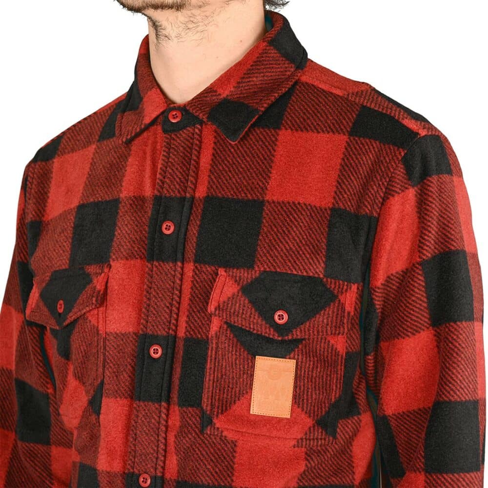 Etnies Woodsman Fleece L/S Shirt - Rust