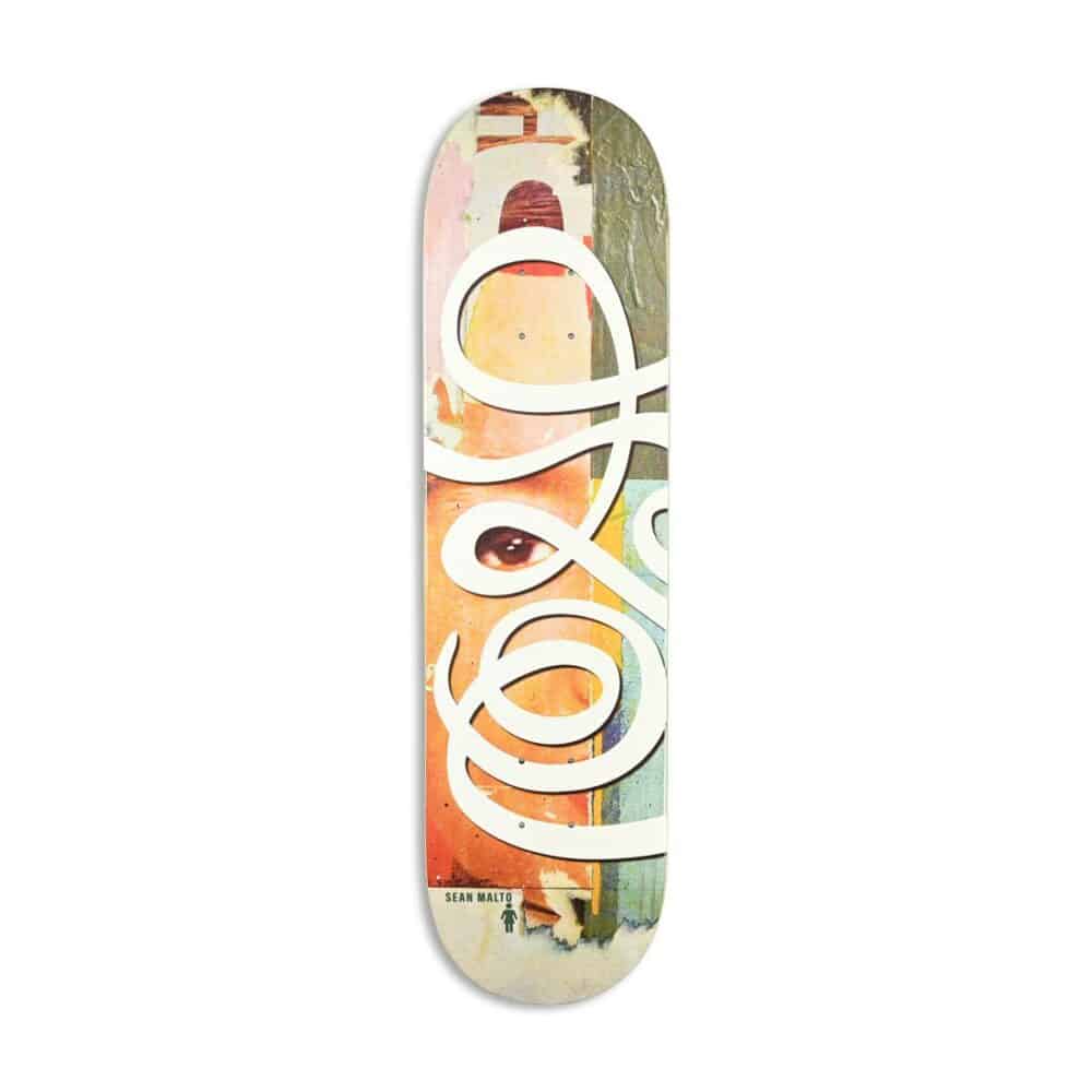 Girl Malto Jenkins 30 Swirls 8.25" Skateboard Deck