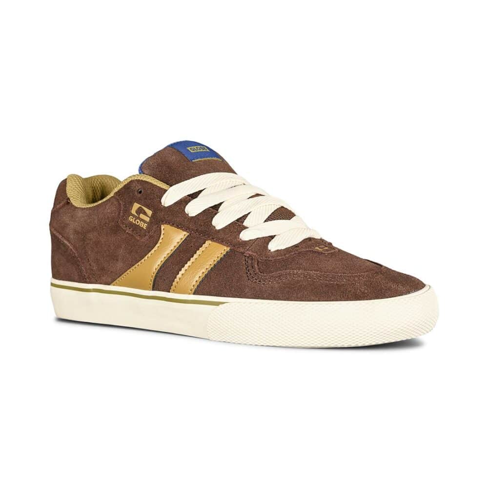 Globe Encore 2 Skate Shoes - Dark Oak/Sulphur