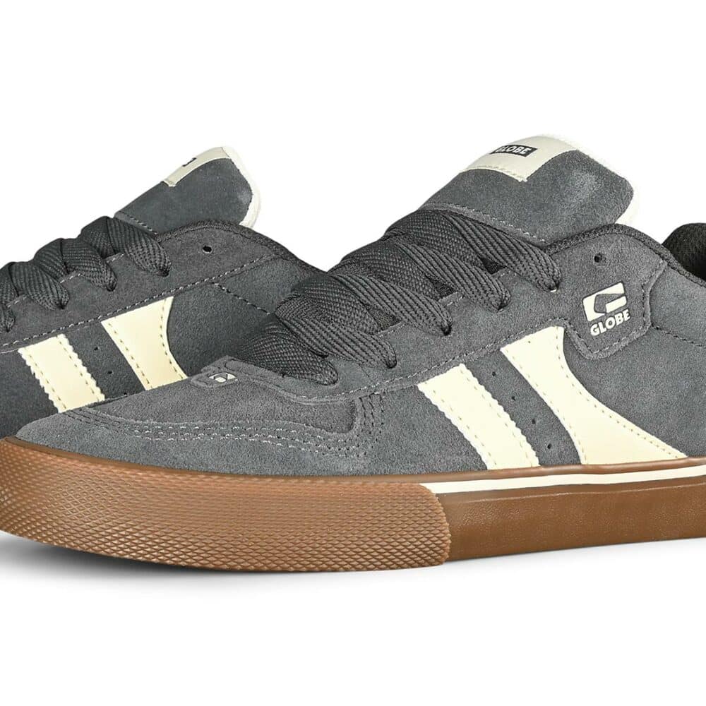 Globe Encore 2 Skate Shoes - Lead/Gum