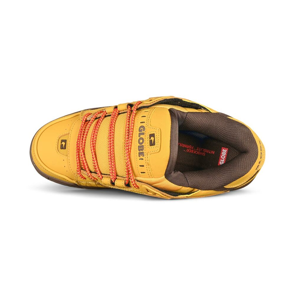 Globe Sabre Skate Shoes - Wheat/Dark Oak