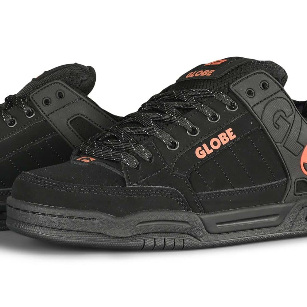 Globe Tilt Skate Shoes - Black/Black/Bronze