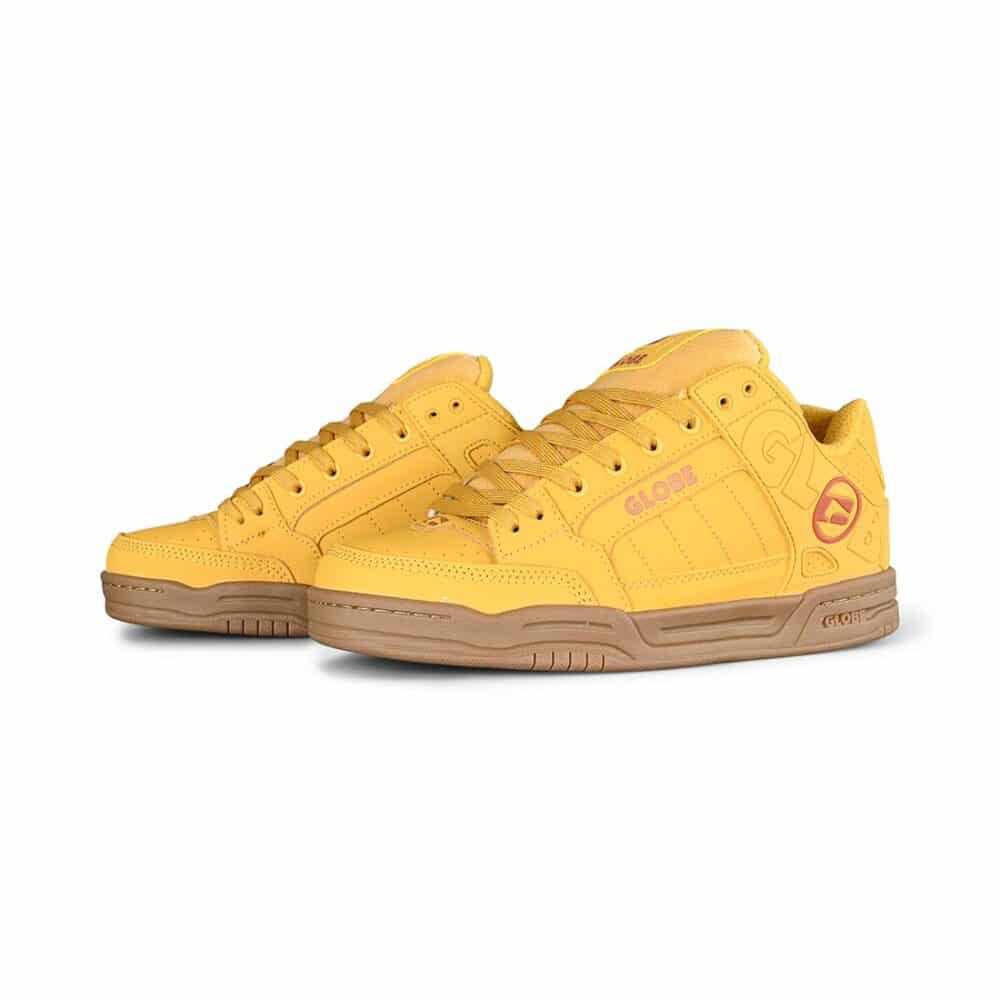 Globe Tilt Skate Shoes - Wheat/Gum/Bronze