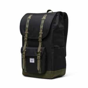 Herschel Little America 30L Backpack Black Ivy Green