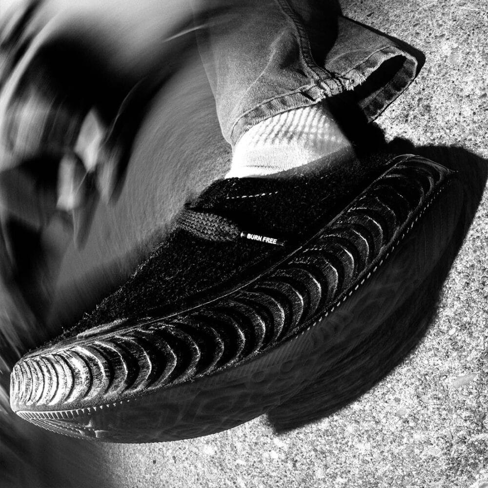 Last Resort x Spitfire VM001 Suede Lo Skate Shoes - Black/Black