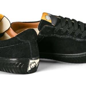 Last Resort x Spitfire VM001 Suede Lo Skate Shoes - Black/Black