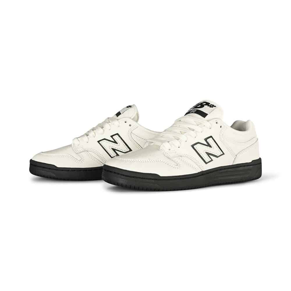 New Balance Numeric 480 Skate Shoes - Sea Salt/Black