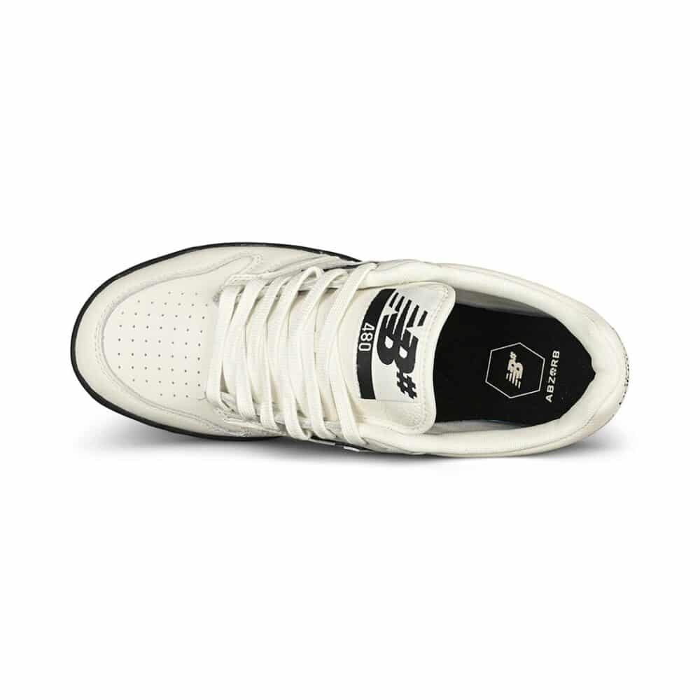 New Balance Numeric 480 Skate Shoes - Sea Salt/Black