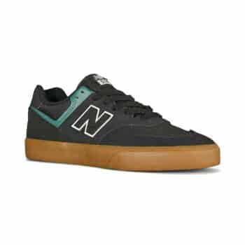 New Balance Numeric 574 Vulc Skate Shoes - Black/Vintage Teal