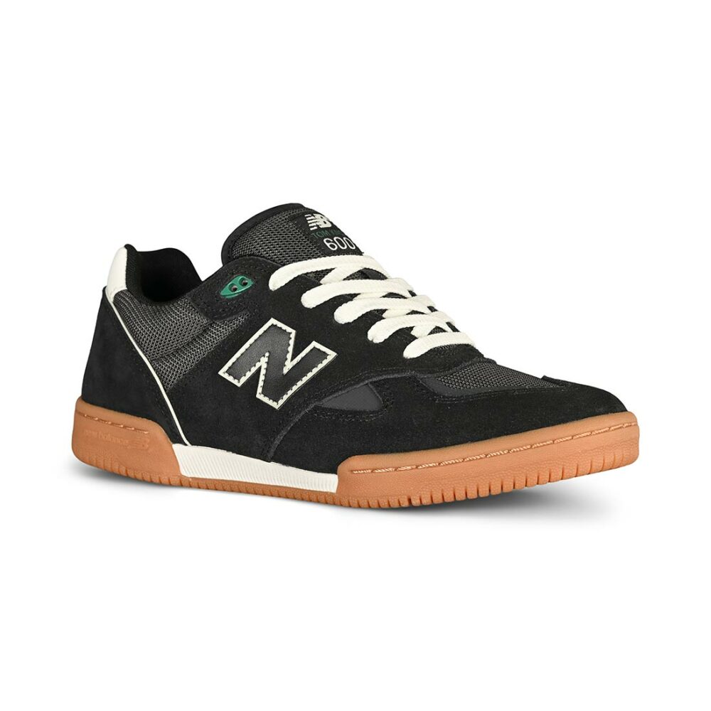 New Balance Numeric Tom Knox 600 Skate Shoes - Black/Gum